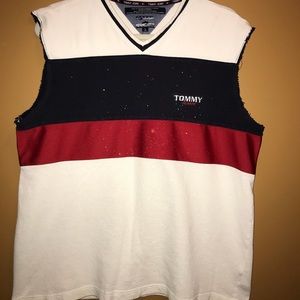 90s Vintage Tommy Jeans Tommy Hilfiger Cut Off